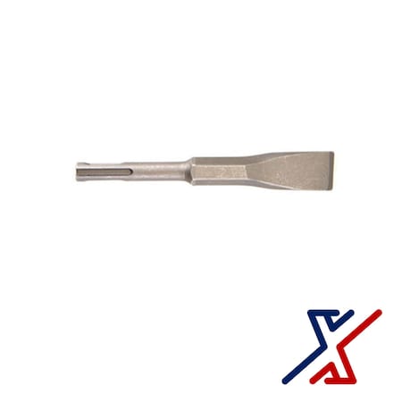 X1 Tools 3/4 Wide x 5-1/2 Long  Flat SDS Chisel 1 Chisel by X1 Tools X1E-CON-SDS-CHI-1050x1
